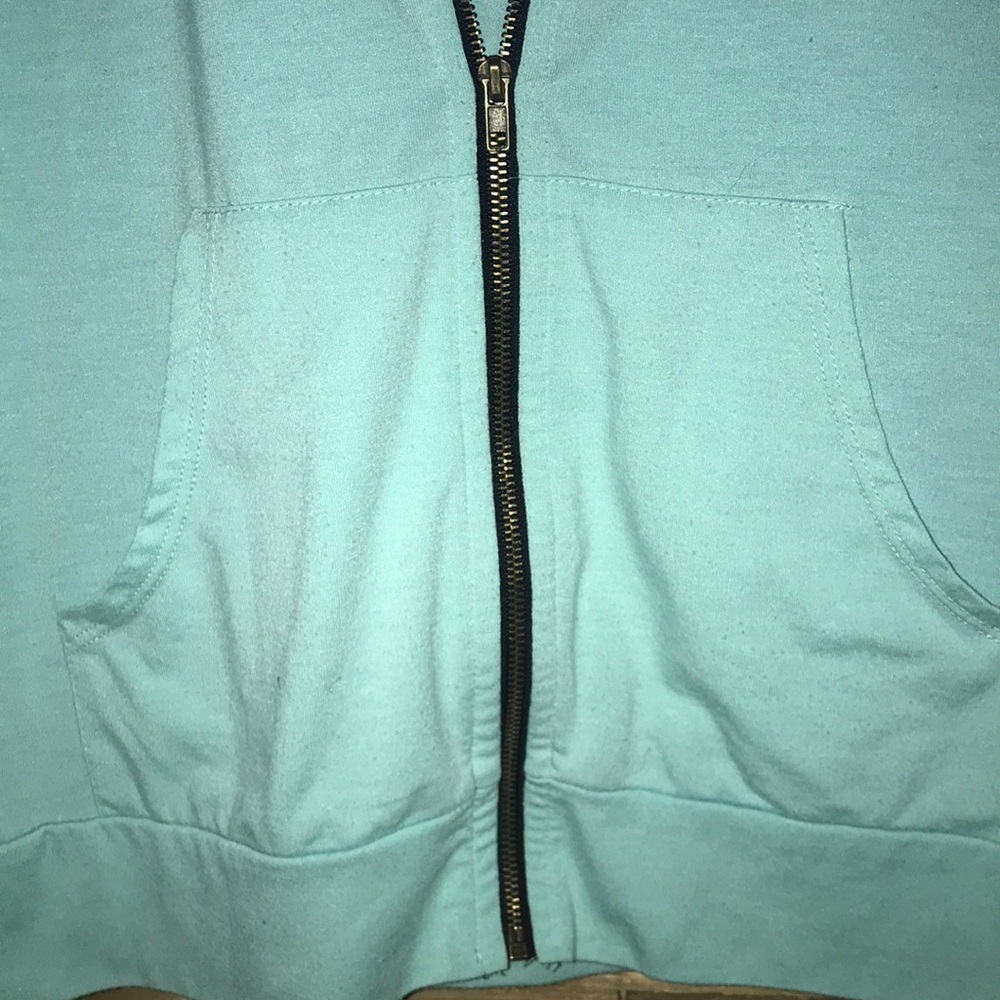 Lightweight Mint Zip-Up Jacket - Picture 4 of 6